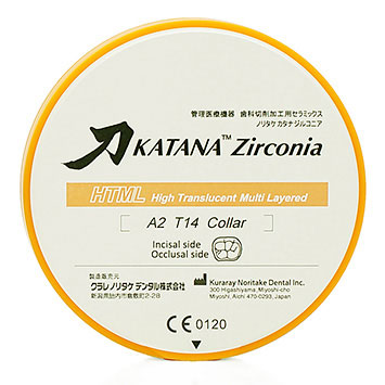 Диск KATANA Zirconia HTML High Translucent Multi Layered
