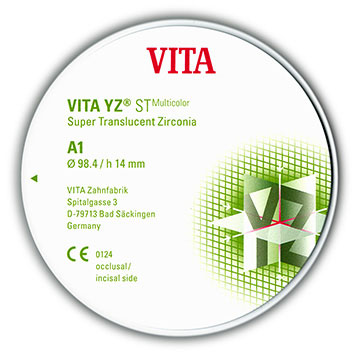 Диск VITA YZ® ST Multicolor
