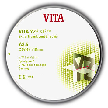 Диск VITA YZ® XT Color