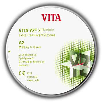 Диск VITA YZ® XT Multicolor